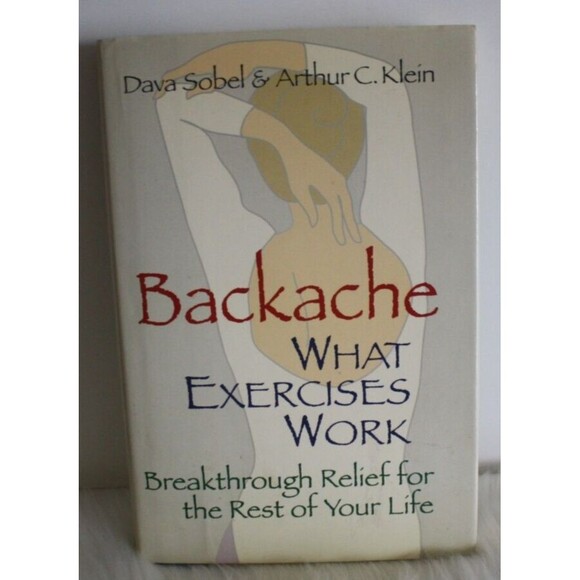 Backache: What Exercises Work by Sobel, Dava Hardcover VGUC - Picture 1 of 3